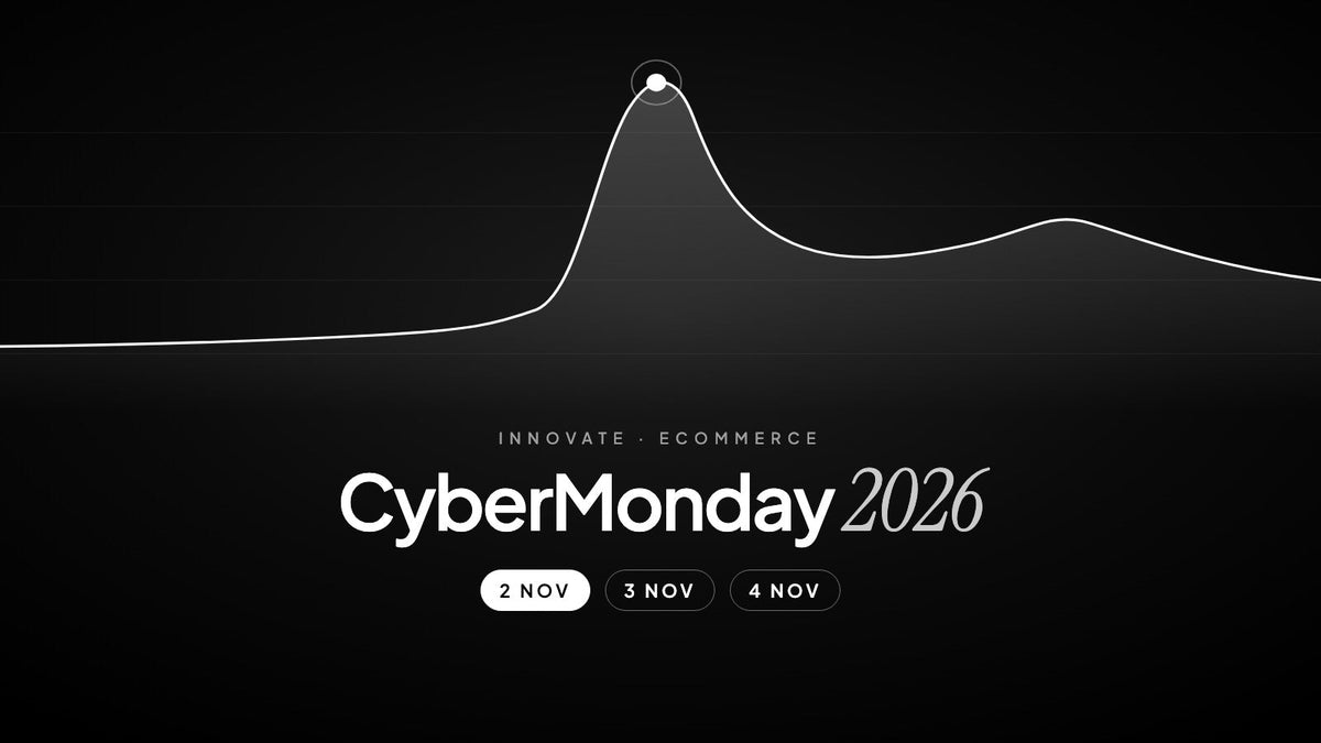 CyberMonday 2026, November 2, 3 and 4: a traffic curve with a sharp peak on the first day